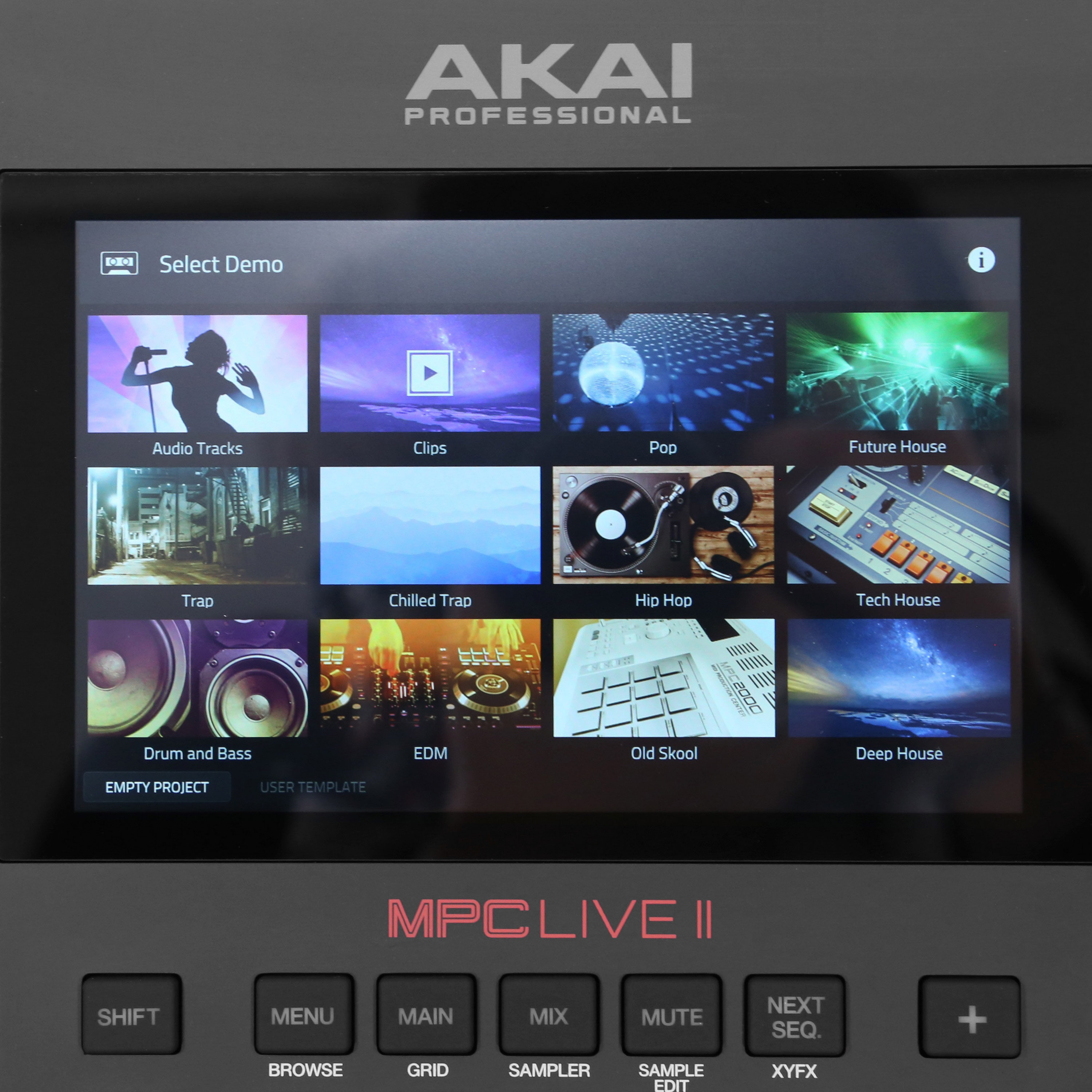 Akai Pack MPC Live II + Ctrl case MPC Live II Sampler / GrooveBox Univers Sons