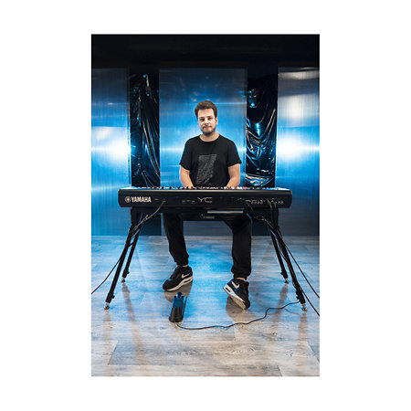 Professionnel Support Clavier Synthétiseur Pied X Barres inclus Banque de  Piano