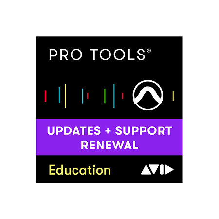 Pro Tools EDU licence renouvellement de support et updates AVID