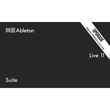 Live 11 Suite UPG depuis Live Lite licence Ableton