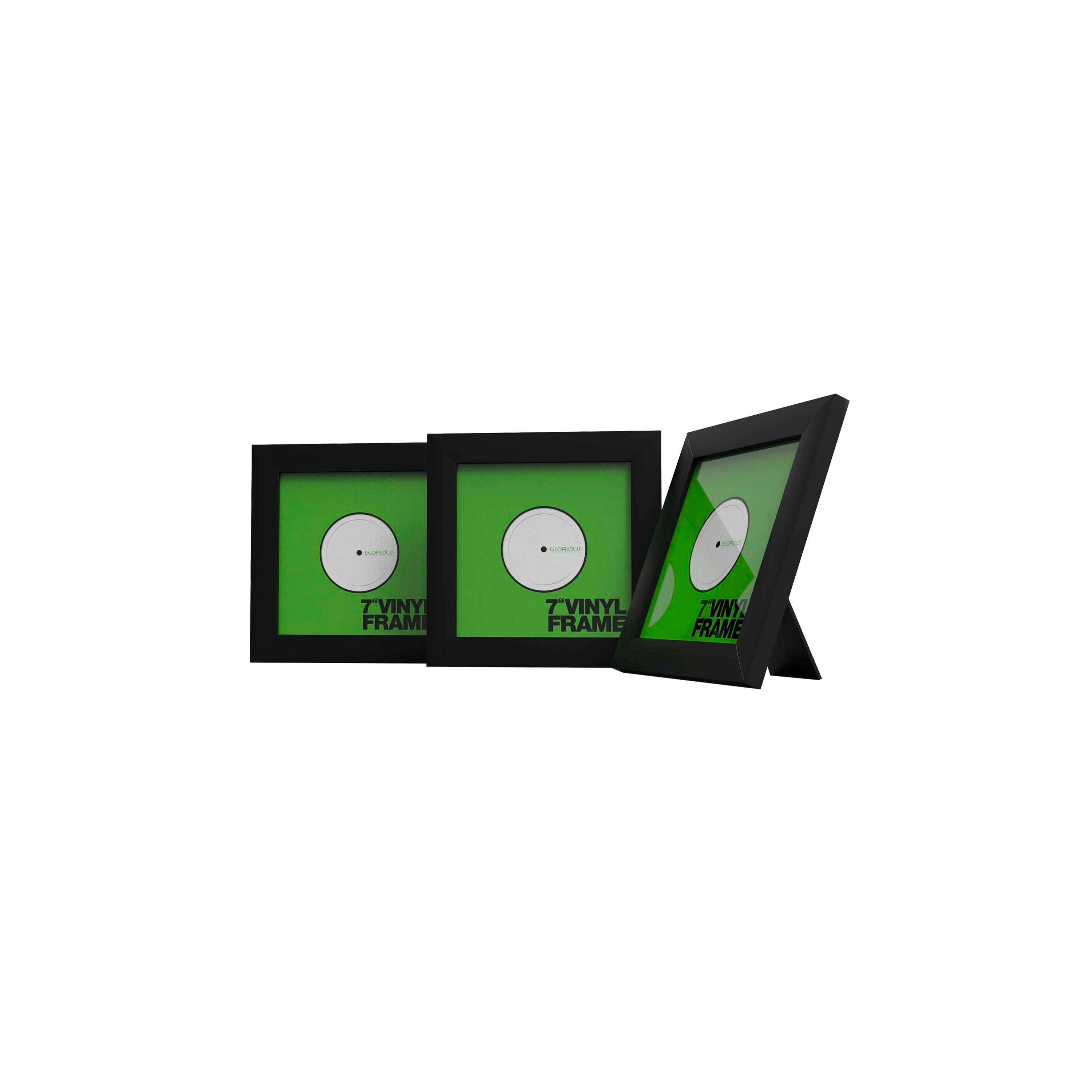 Glorious DJ Vinyl Frame Set 7" Noir