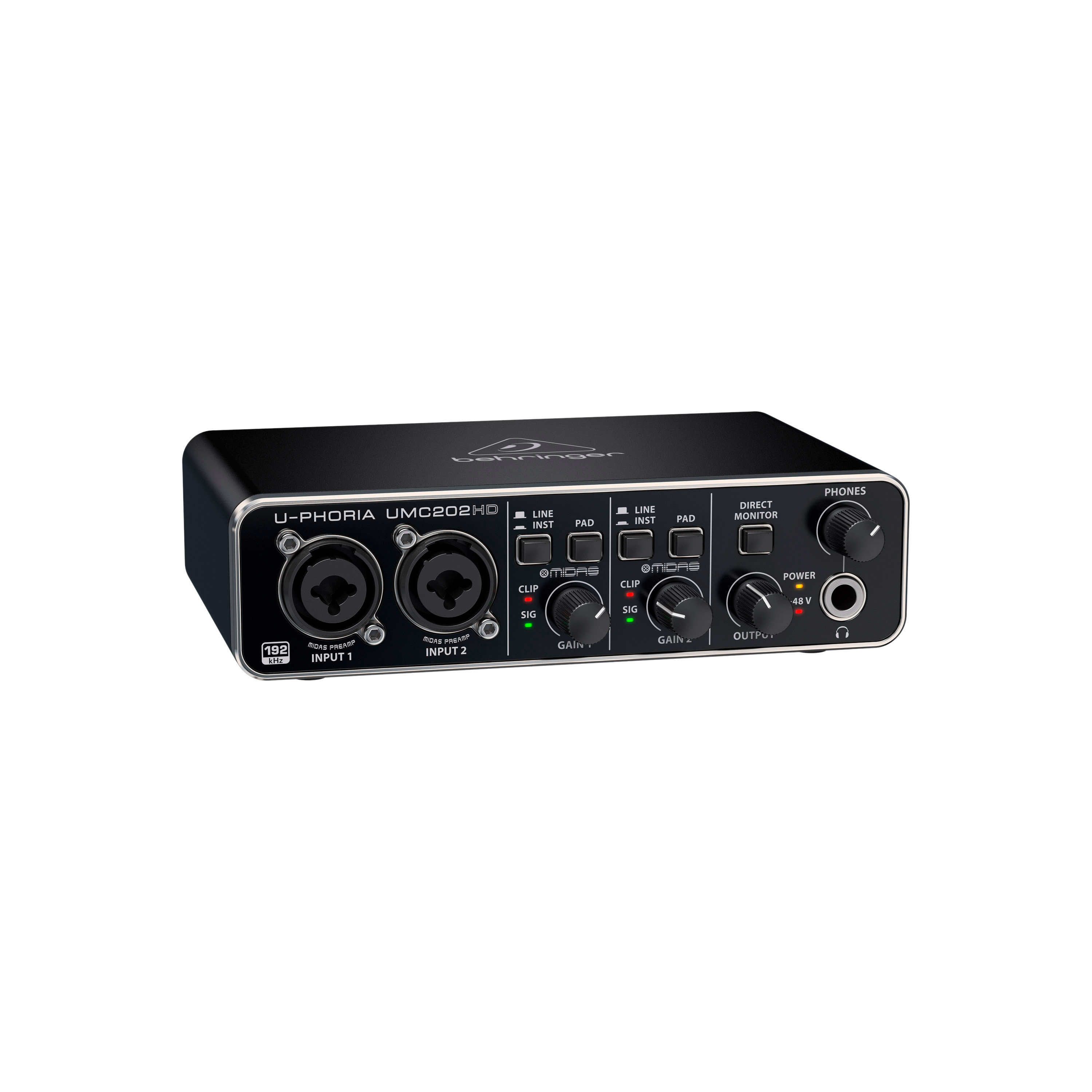 Behringer U-PHORIA STUDIO PRO - Pack MAO Univers Sons