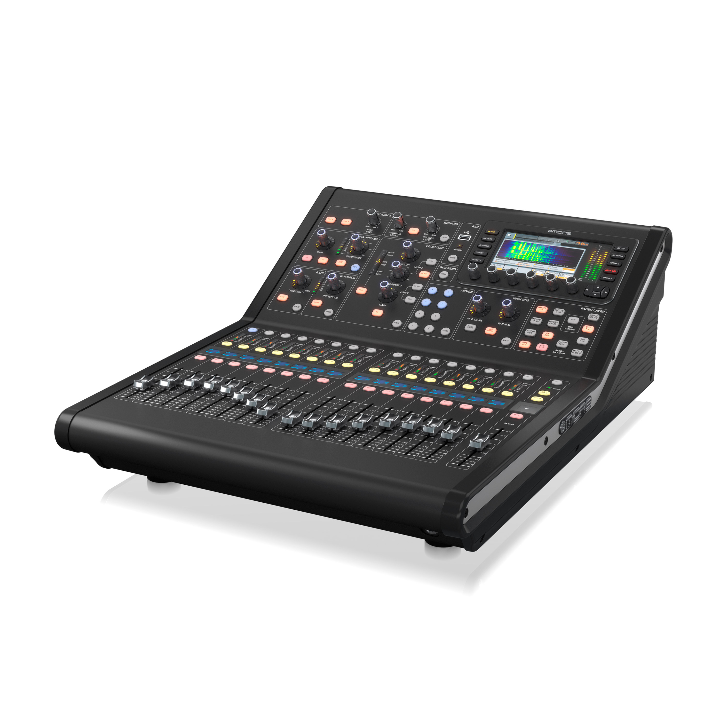 Midas Table View Midas M32R LIVE - Console de mixage numérique Univers Sons