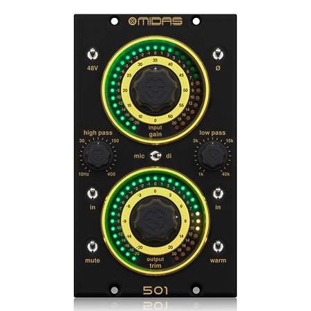 MICROPHONE PREAMPLIFIER 501 Midas