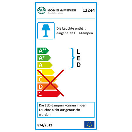 12244 Double 2 LED FlexLight K&M