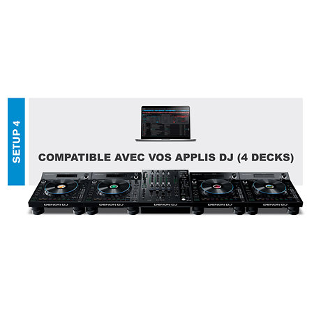 Pack régie LC6000 + X1850 Denon DJ