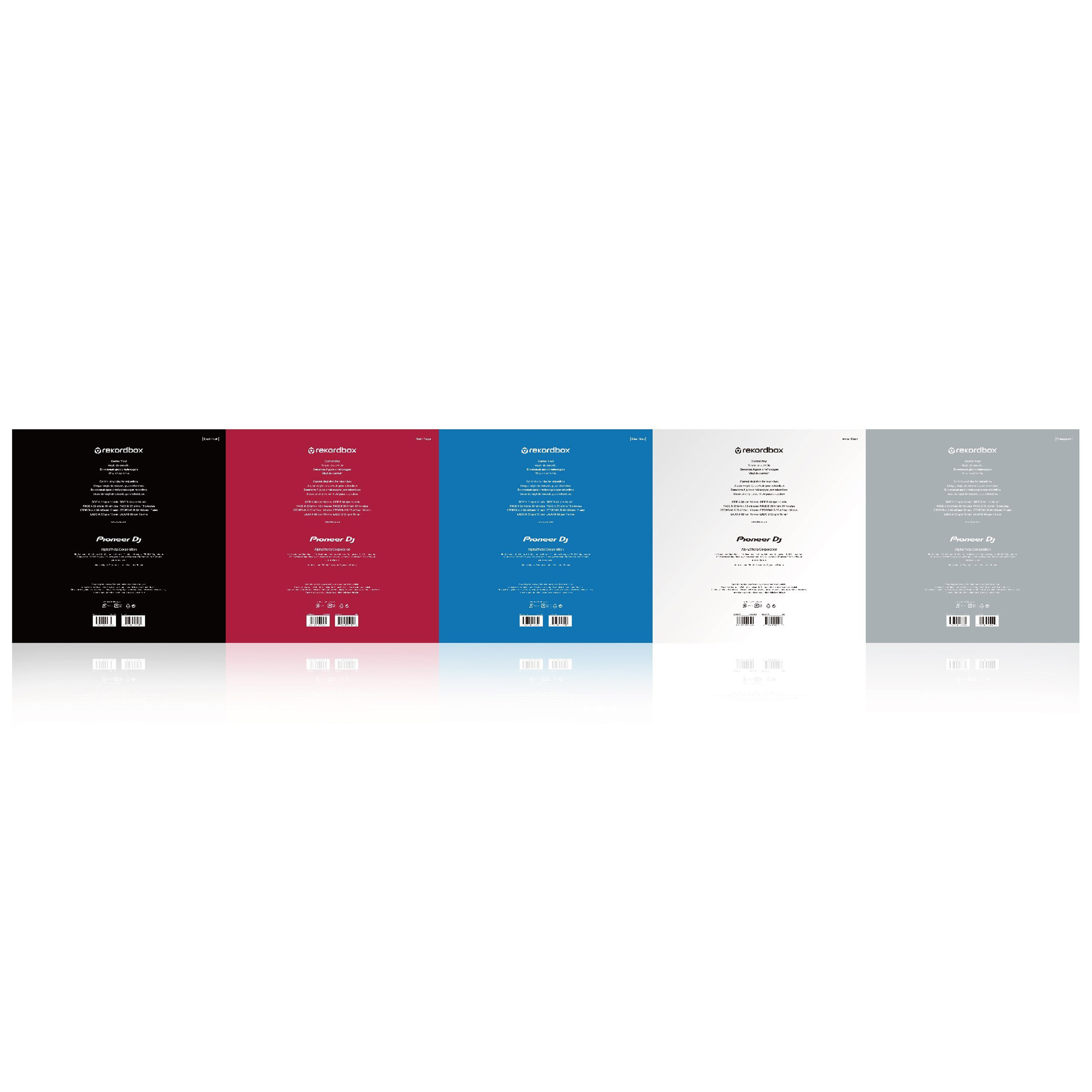 Pioneer DJ RB-VD2-W Vinyles Rekordbox (paire)