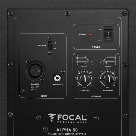 Alpha 50 White (La Paire) + Listen Pro Focal
