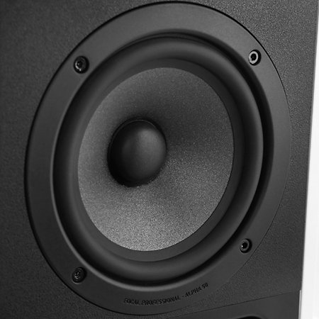 Alpha 50 White (La Paire) + Listen Pro Focal