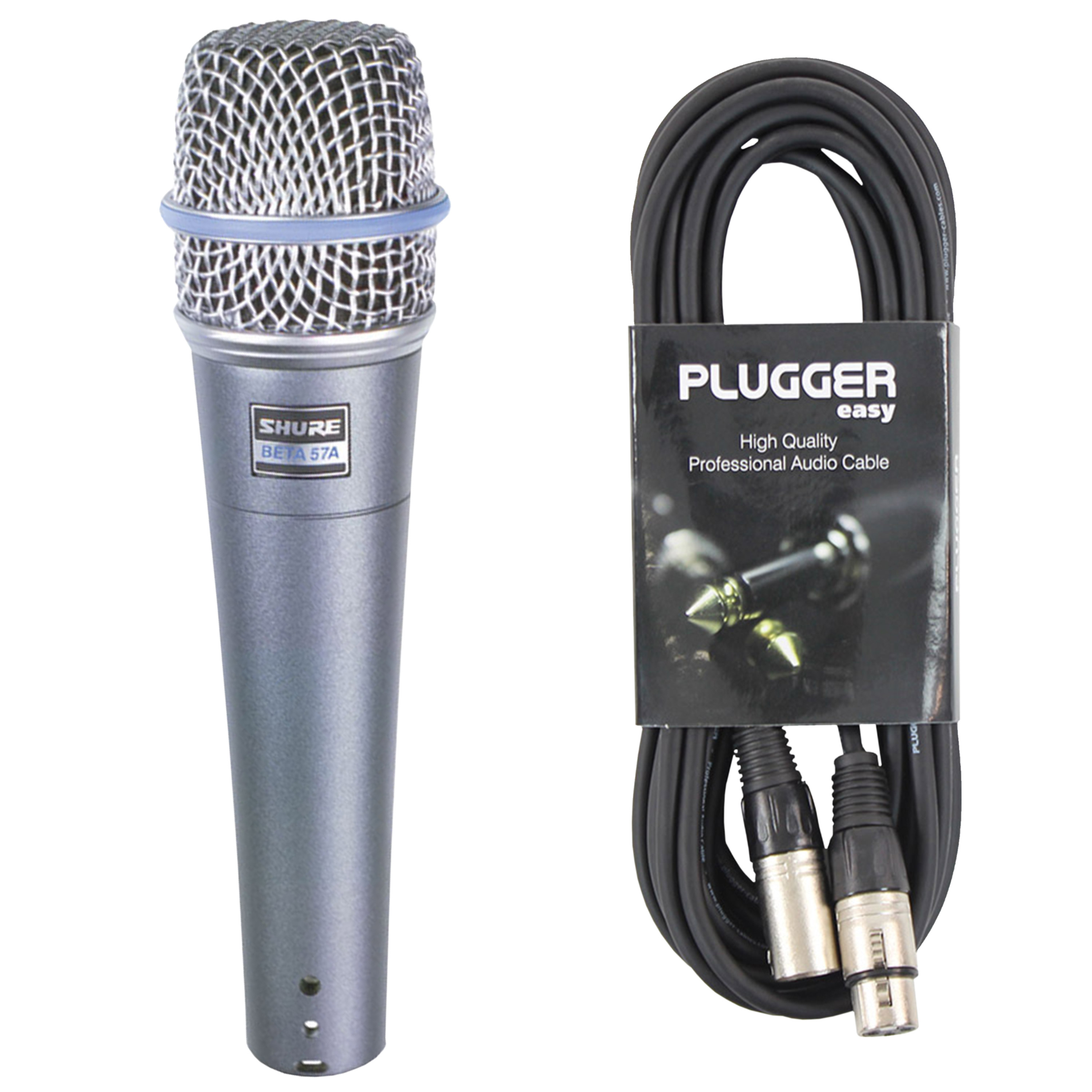 Shure Pack Beta 57A + Câble XLR 6m