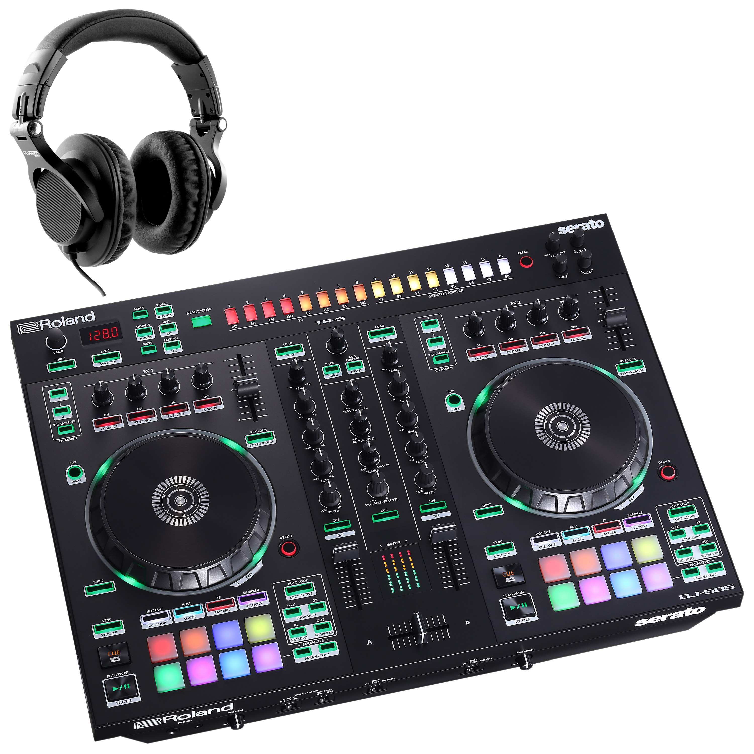Roland Pack DJ-505 + Casque
