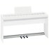 Pack FP-30X White + Meuble + Banquette + Casque Roland