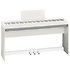 Pack FP-30X White + Meuble + Banquette + Casque Roland