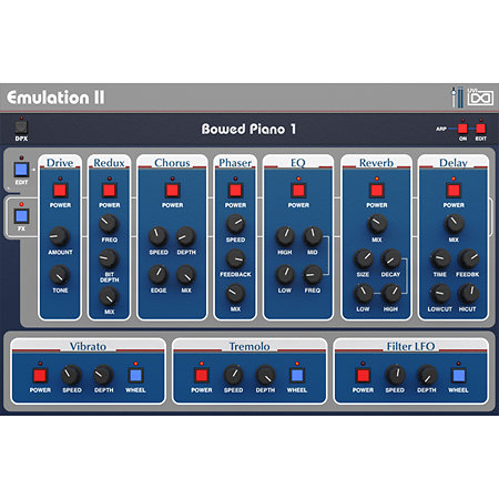 Emulation II+ (licence en téléchargement) UVI