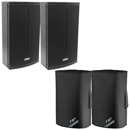 Pack X-PRO 112A (la paire) + Covers FBT
