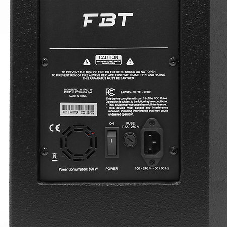 Pack X-PRO 112A (la paire) + Covers FBT