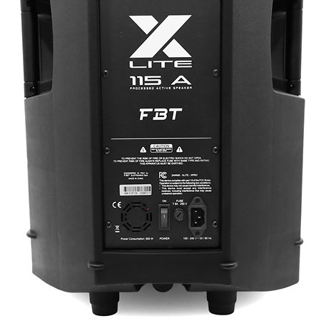 Pack X-LITE 115A (la paire) + X-SUB 118SA + Covers FBT