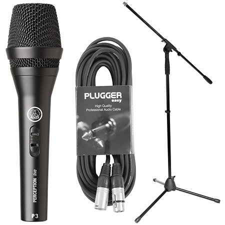 Pack P3S + Pied + Câble AKG
