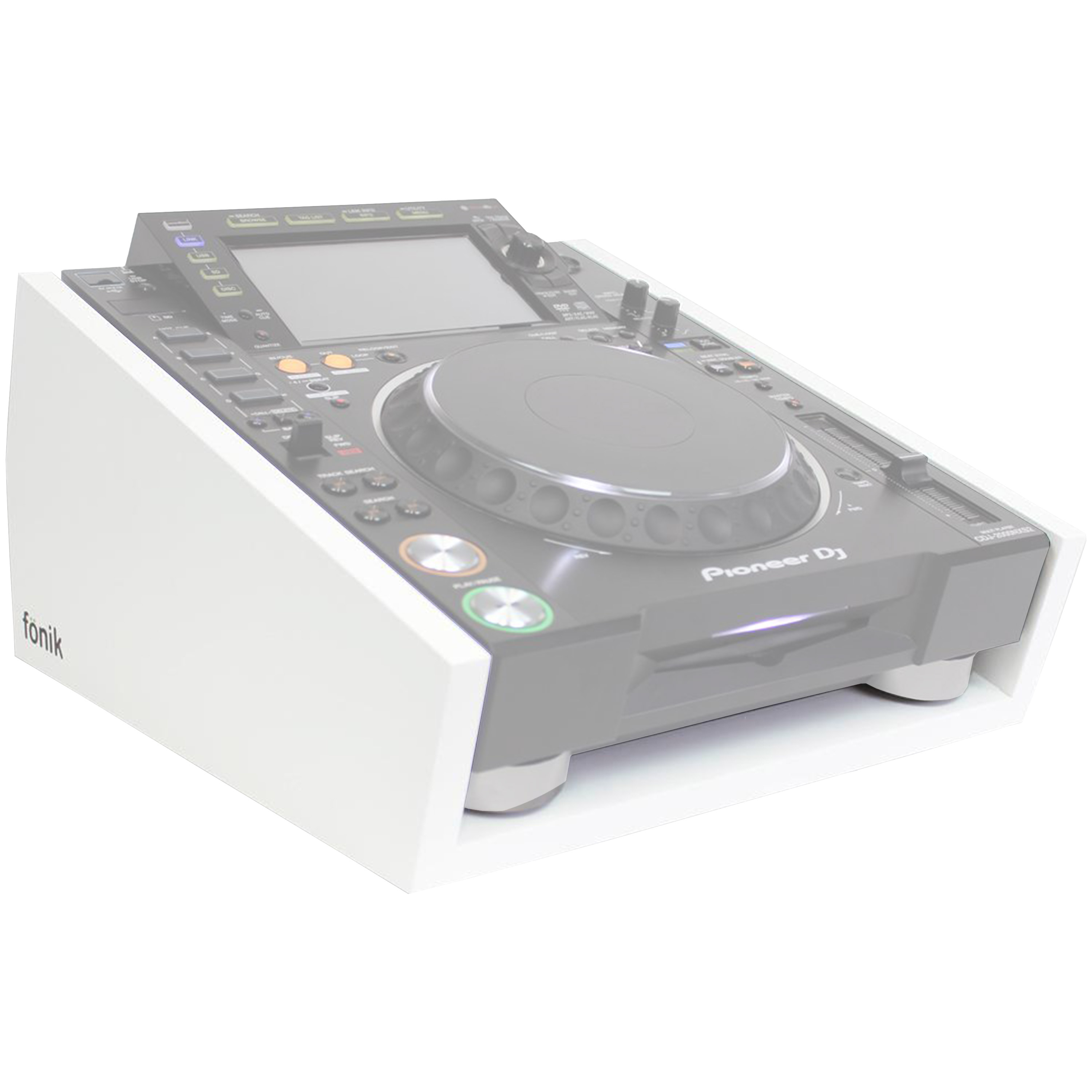 FONIK Audio Stand blanc pour CDJ-2000NXS2 (vendu séparément)