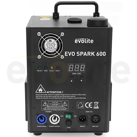 Evo Spark 600 EVOLITE, Machine à étincelle froide
