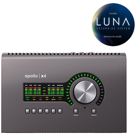 Bundle Apollo x4 Heritage Edition + câble Thunderbolt 0.8m Universal Audio