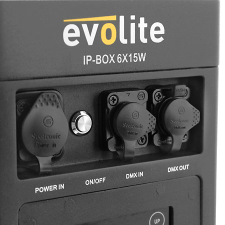Evolite IPBOX 6X15W - Projecteur Led sur batterie