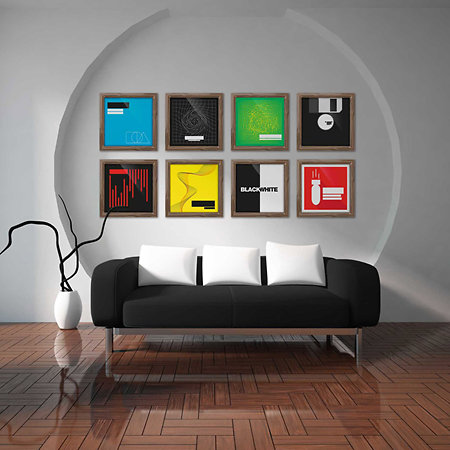 Vinyl Frame Set 12" Bois Glorious DJ