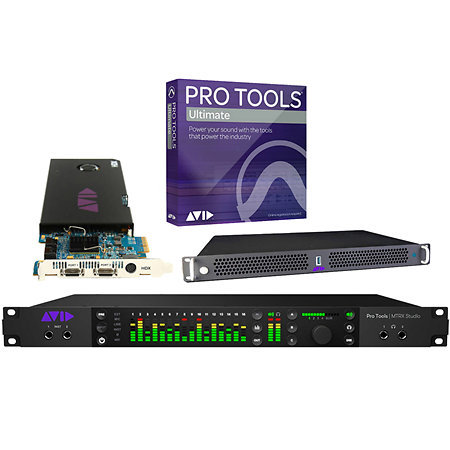 Bundle Pro Tools HDX + MTRX Studio + TB3 Rack + PT Ultimate AVID HD