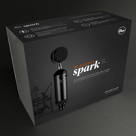 Bundle Spark SL + Compass + antipop + câble Elite 3m Blue Microphones