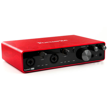 Pack Scarlett 8I6 G3 + Micro + Casque + Câble Focusrite