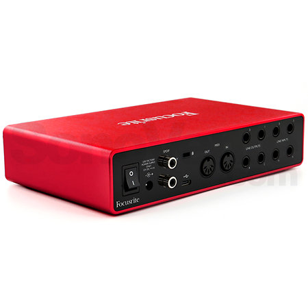 Pack Scarlett 8I6 G3 + Micro + Casque + Câble Focusrite