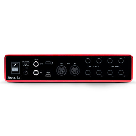 Pack Scarlett 8I6 G3 + Micro + Accessoires Focusrite