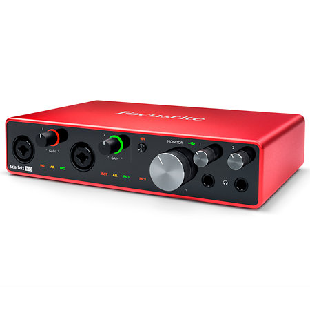 Pack Scarlett 8I6 G3 + Micro + Accessoires Focusrite