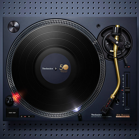 Technics SL-1200M7L 50 Years Anniversary Blue - Platine à Entrainement  Direct Univers Sons