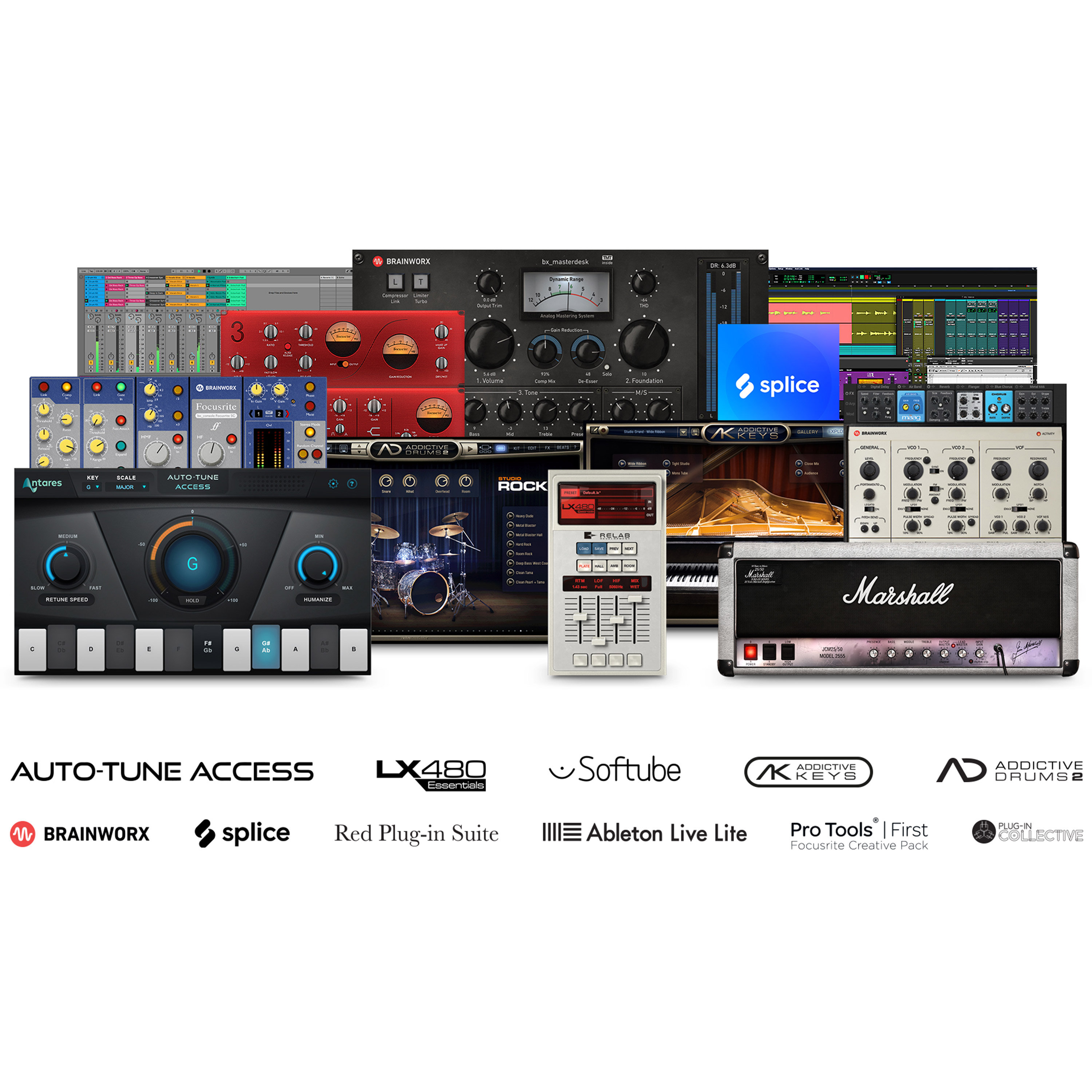 Focusrite Pack Scarlett Solo G3 + Micro PGA48 XLR + Pied micro + Casque