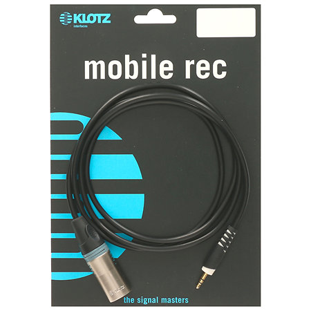 Sommateur mini-Jack TRS / XLR mâle, 90cm Klotz