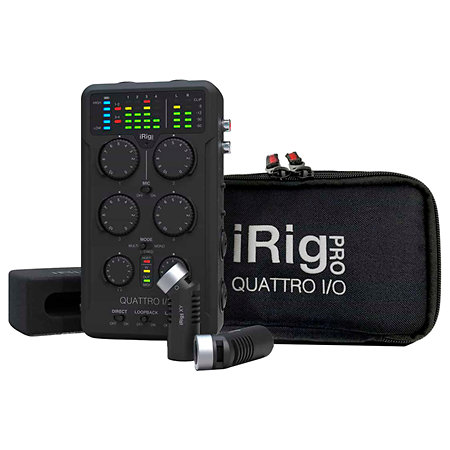 iRig Pro Quattro I/O Deluxe IK Multimédia