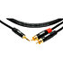 Câble Y mini-Jack TRS / 2x RCA mâles, 6m Klotz