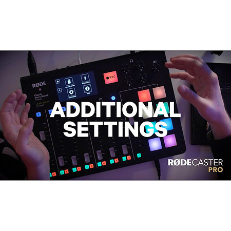 RodeCaster Pro + Podmics + Cover Bundle Rode