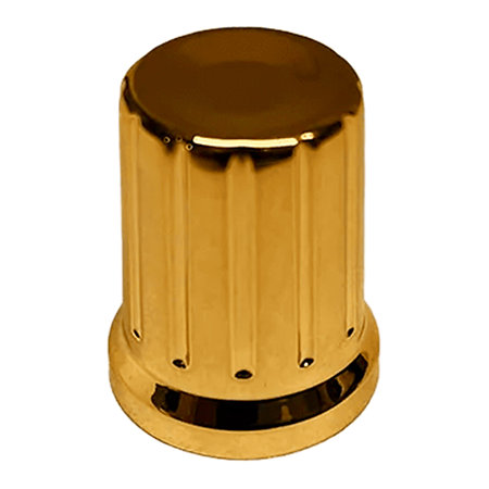 Chroma Caps Thin Encorder V2 Chrome Gold DJ TechTools