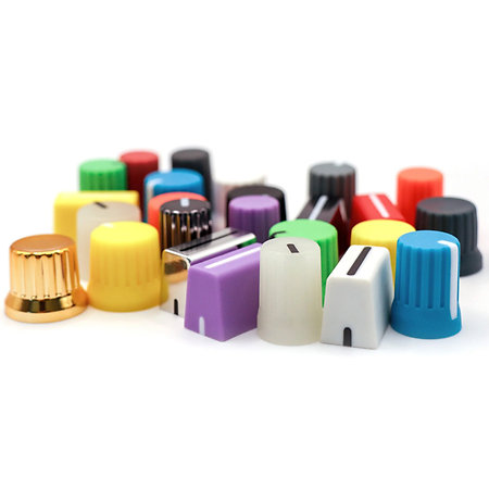 Chroma Caps Thin Encorder V2 Chrome Gold DJ TechTools