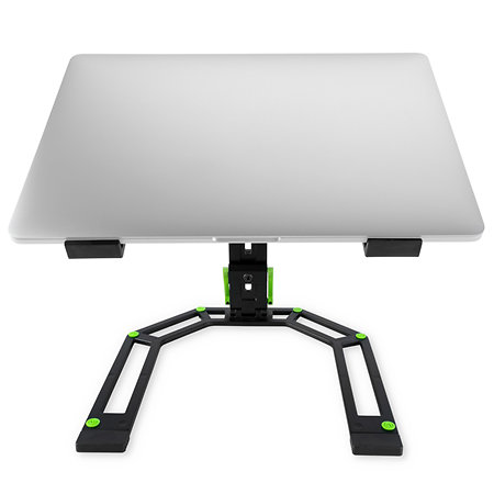 Gravity FDJT 01 Stand table pour studio ou DJ avec support pour enceintes  et ordinateur portable