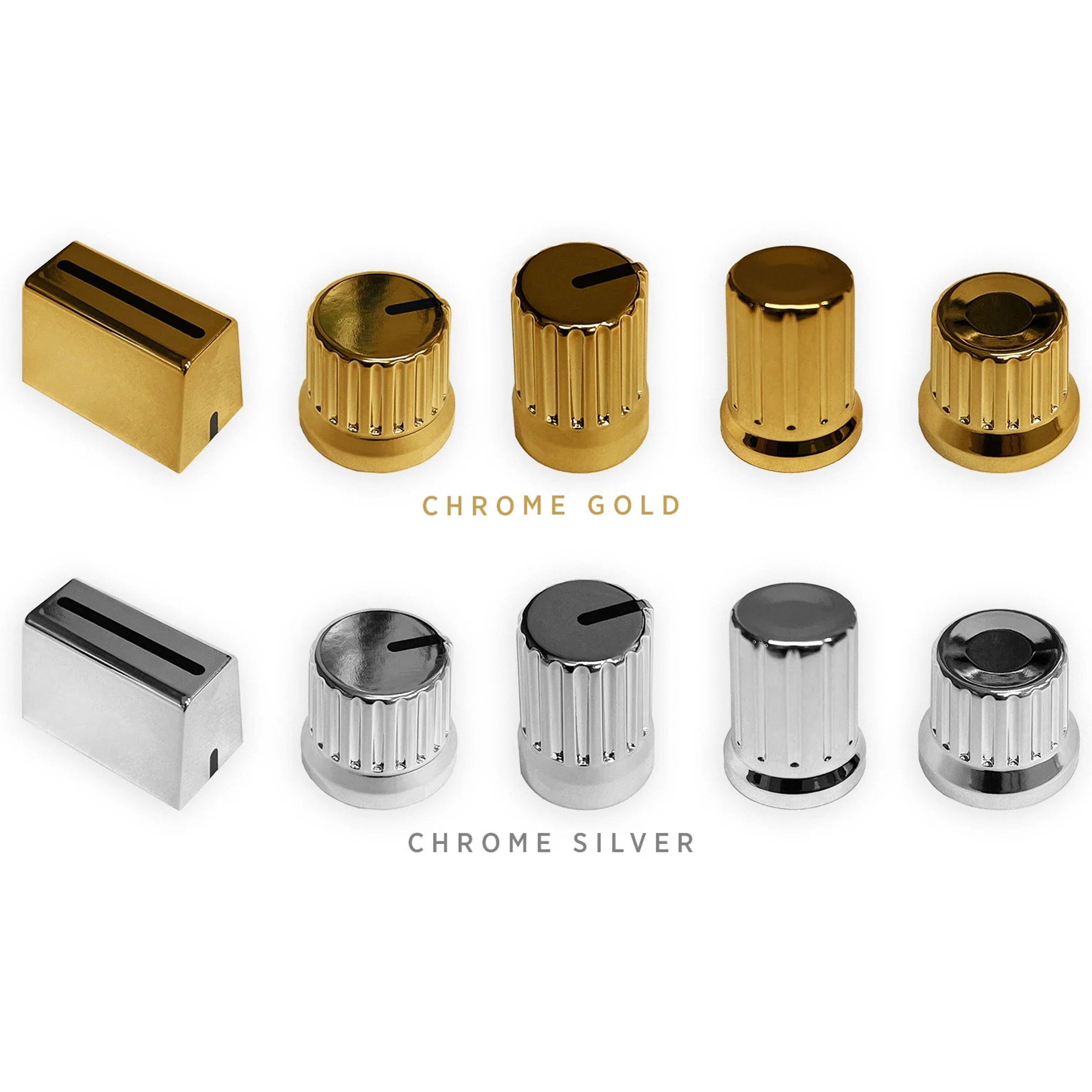DJ TechTools Chroma Caps Thin Encorder V2 Chrome Gold