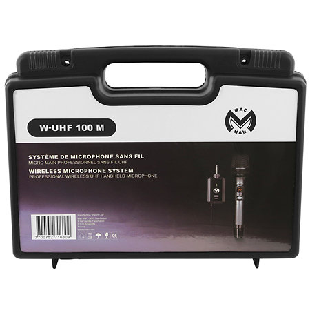 W-UHF Bodypack : Micro HF Chant Mac Mah 