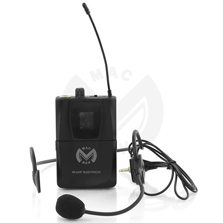 W-UHF Bodypack Mac Mah