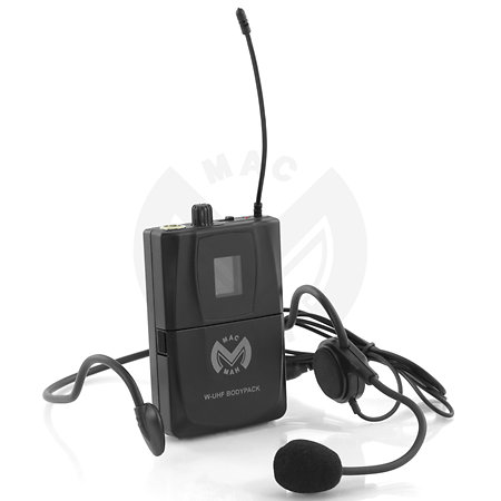 W-UHF Bodypack Mac Mah