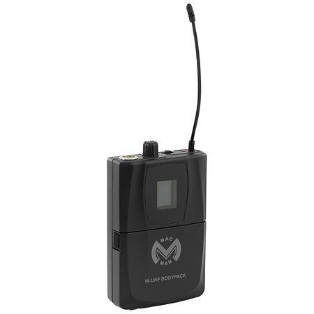 W-UHF Bodypack Mac Mah