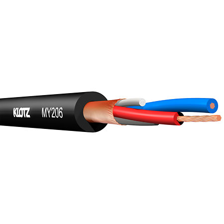 Câble M1 Pro Jack mâle TRS / XLR mâle, 7.5m Klotz