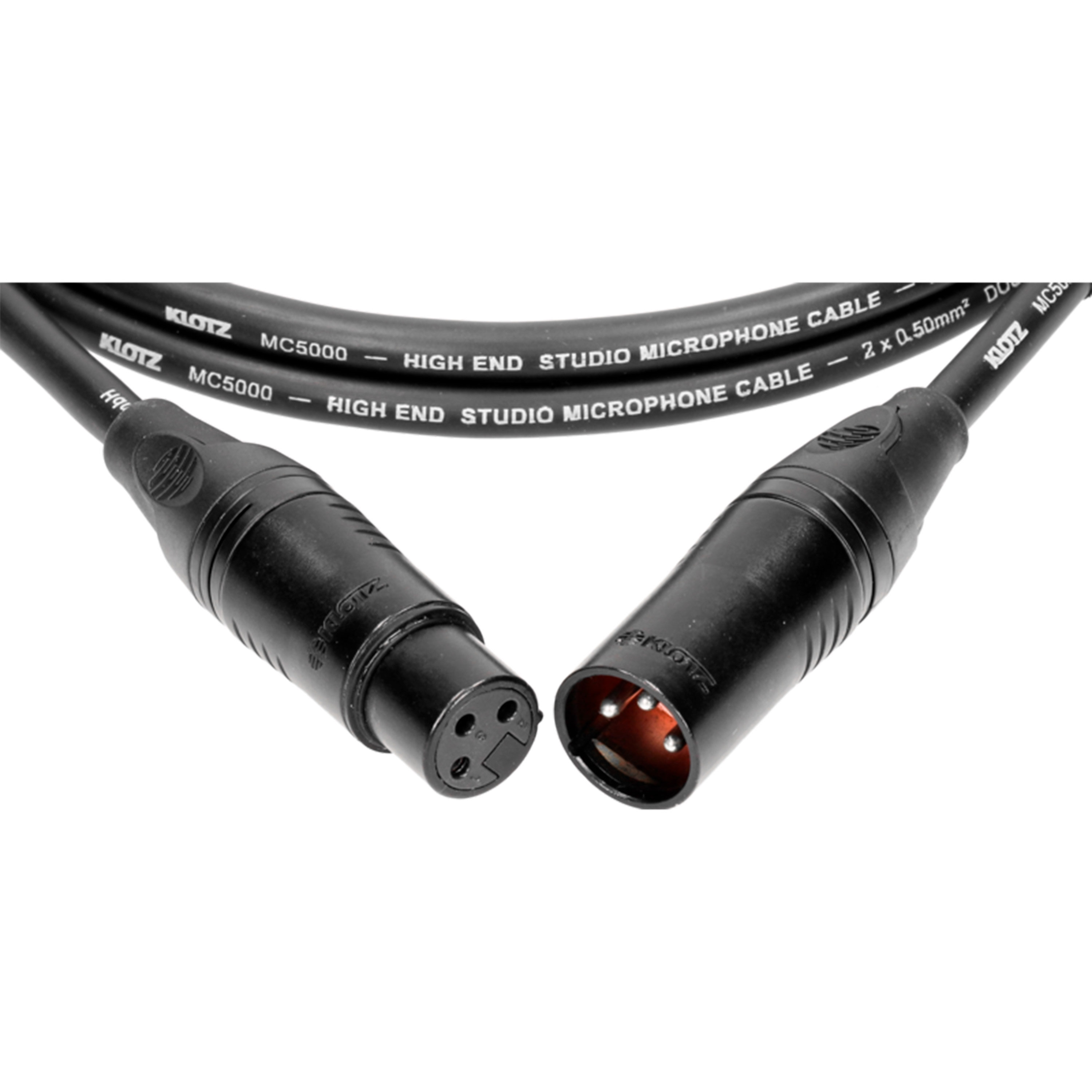Klotz Câble M5 Pro XLR mâle/femelle, 5m