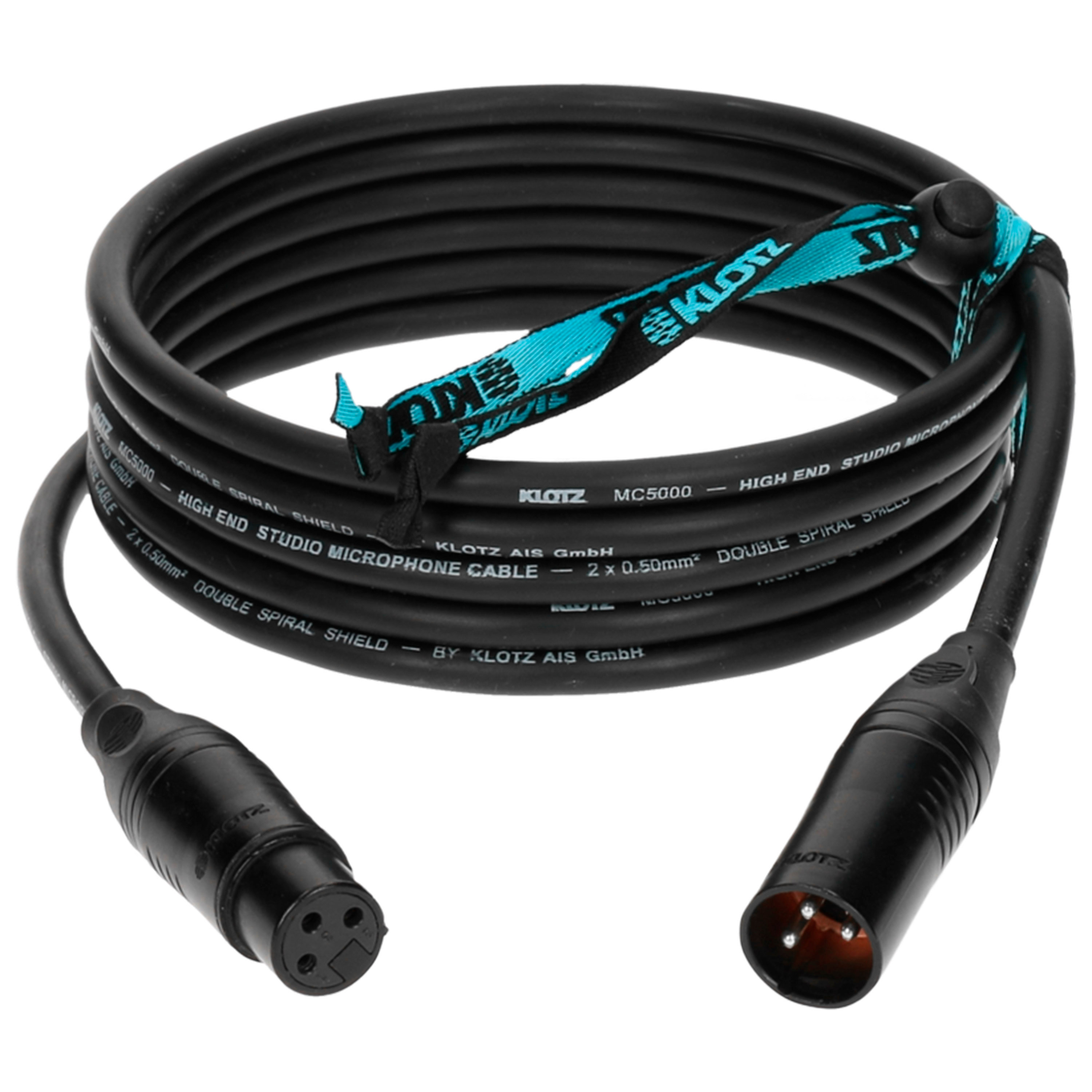 Klotz Câble M5 Pro XLR mâle/femelle, 1m